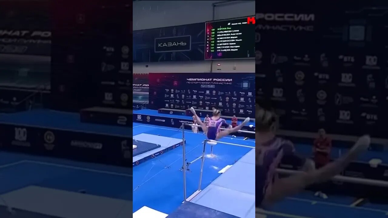 Яна Ворона (Yana Vorona) Bars 3rd place - 2023 Russian Championships #shorts