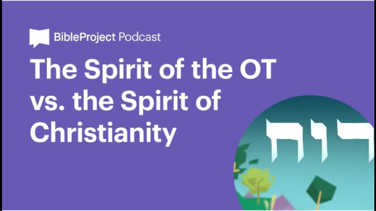 Spirit of the Old Testament Vs The Spirit of Christianity • Holy Spirit Series. Ep 1