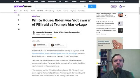 How could Biden NOT know about the Mar-a-Lago raid?