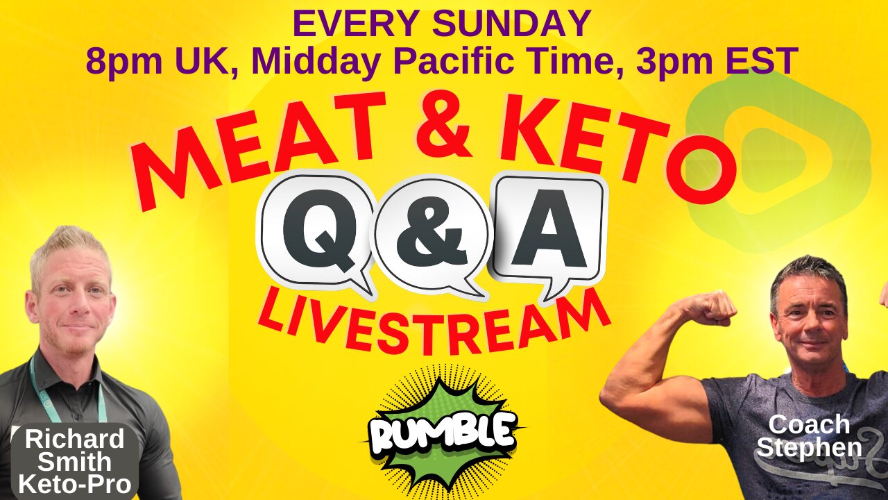 Meat & Keto Q&A Livestream