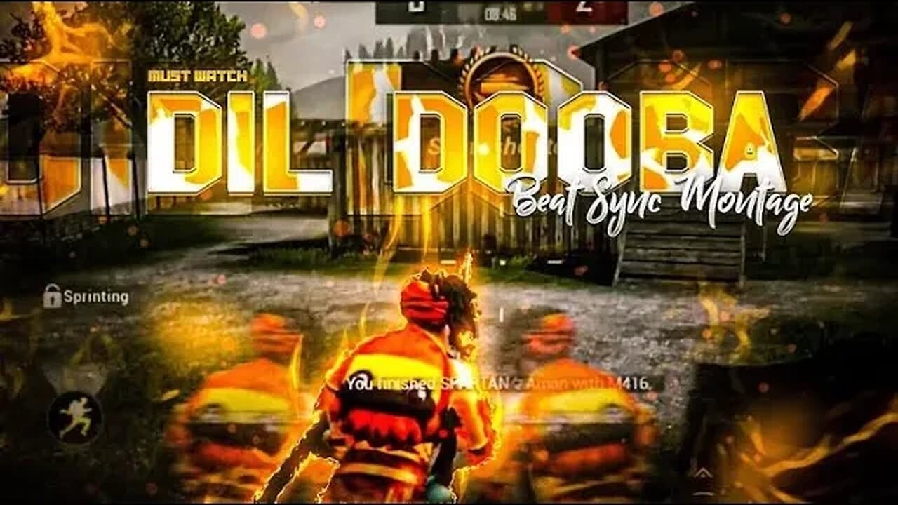 DIL DOOBA Best Beat Sync PUBG MOBILE MONTAGE|| 69 JOKER360p