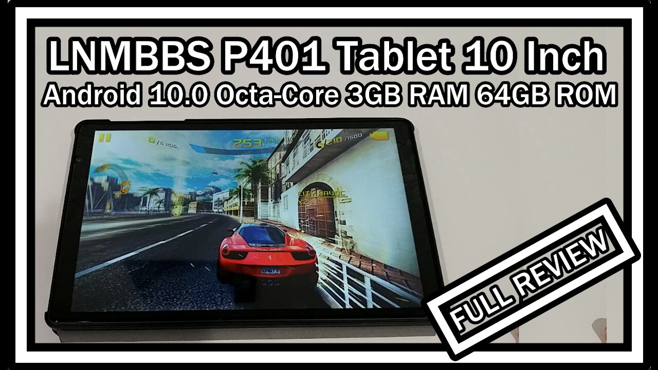 LNMBBS P401 Tablet 10 Inch 5G WiFi Android 10.0 1920x1200 Octa-Core 3GB RAM 64GB ROM FULL REVIEW