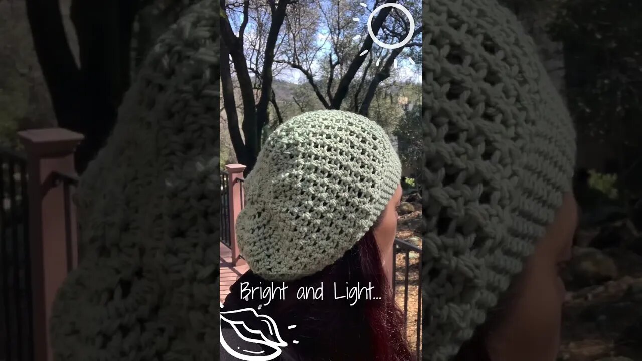 My Latest Creation: Crochet Beanie | Perfect for Chilly Days