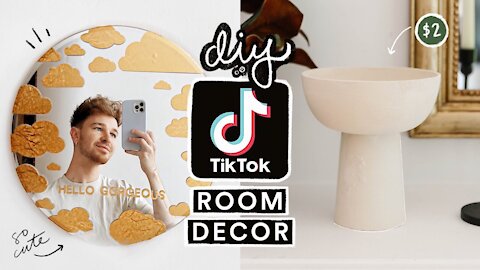 VIRAL TIK TOK DIY Projects + Room Decor + Simple Decor Ideas!