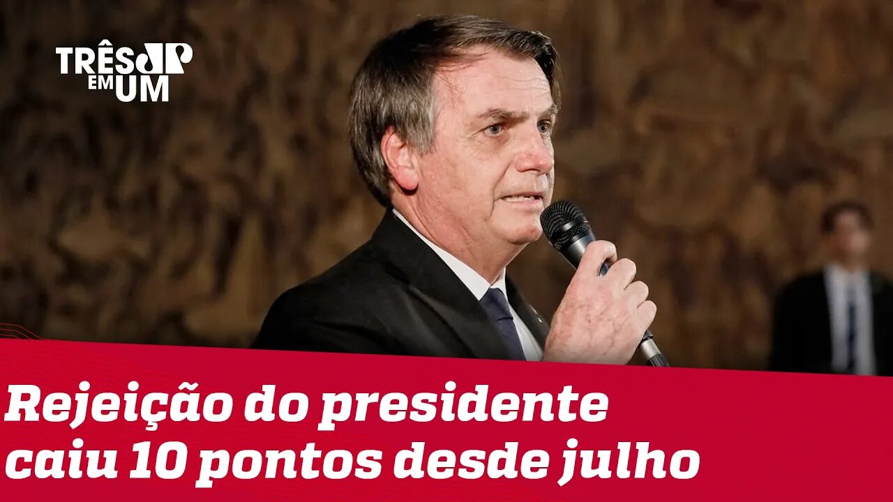 DataFolha: Aprovação de Bolsonaro chega a 37%