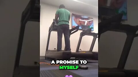 Trying to find peace through a treadmill