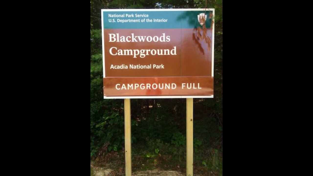 Blackwoods Campground in Acadia National Park Maine