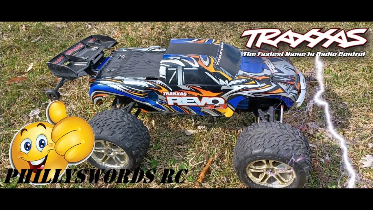 Traxxas Revo 3 3 Electric Conversion 3S Bash Day