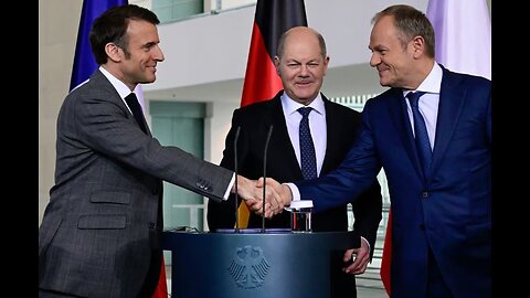 UKRAINE - Unity in the Face of Adversity Macron, Scholz, and Tusk’s Efforts