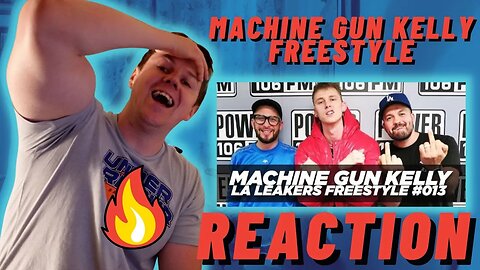 Machine Gun Kelly Freestyle - IRISH REACTION!!!