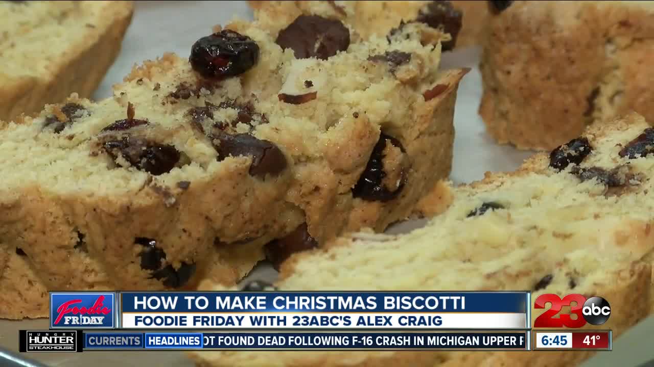 One of 23ABC's very own is showing us her Christmas biscotti recipe