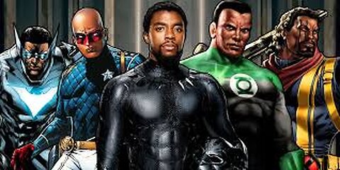 BLACK MEN ARE THE REAL SUPERHEROES!! THEY HAVE ALWAYS BEEN THE WARRIORS OF RIGHTEOUSNESS!