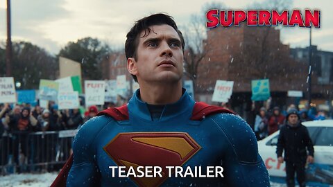 SUPERMAN – Teaser Trailer (2025) James Gunn, David Corenswet (4K)