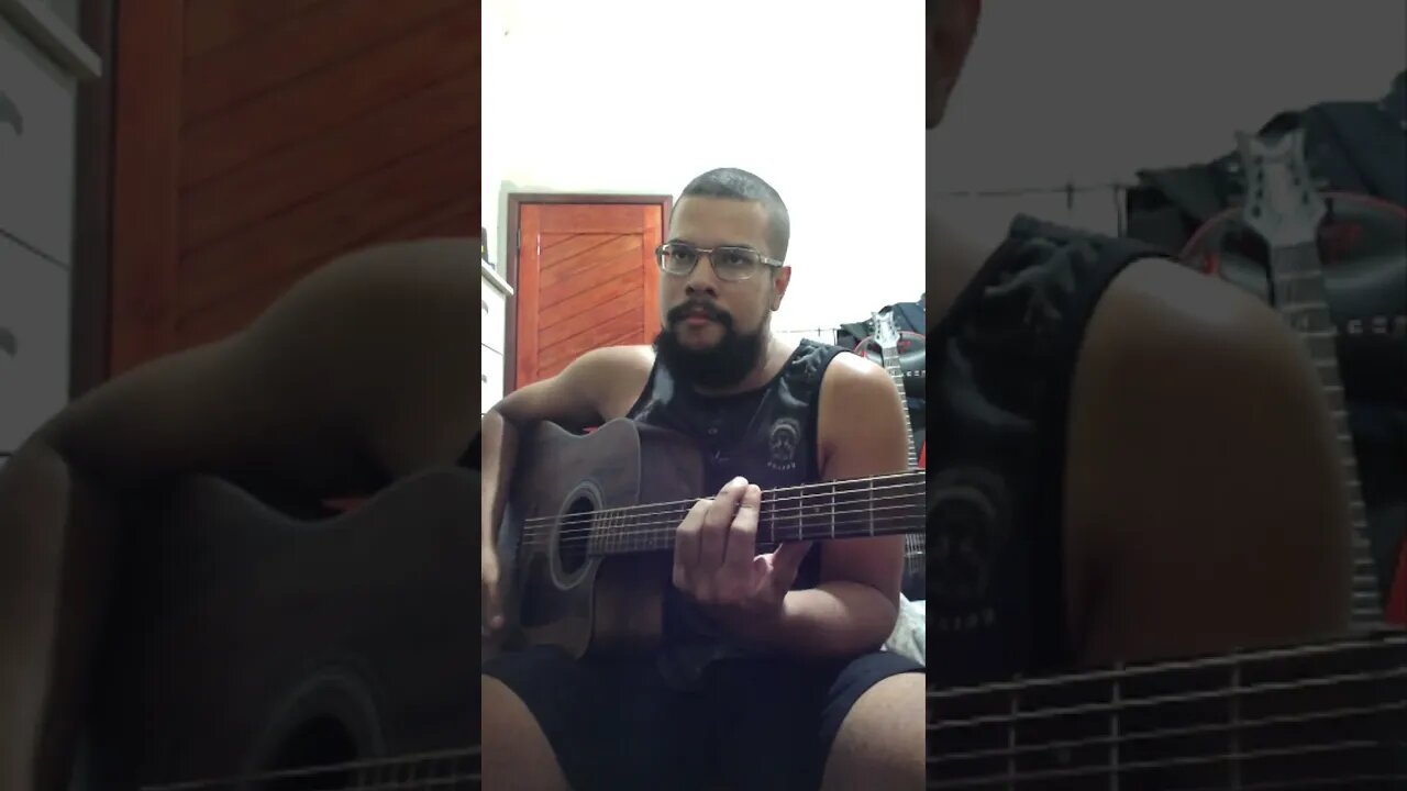 Alefão - Tocando Violão freestyle #08 | Improvisando no #shorts | Feliz Natal!
