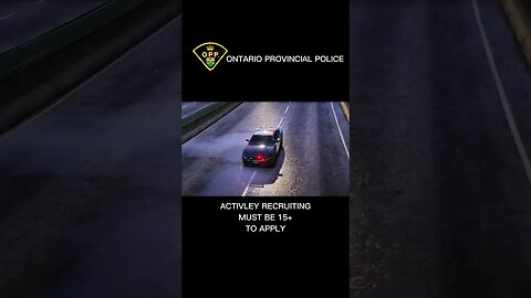 POV: You Join The Best Canadian Based FiveM Server | Ontario Provincial Police Recruiting! #shorts