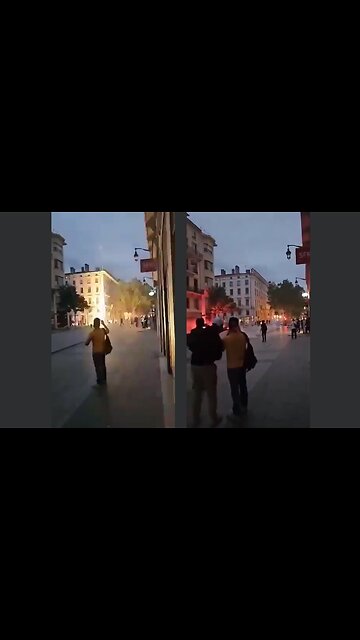 Riots & Looting in PARIS after the Conservative Party just won the 1st round election.