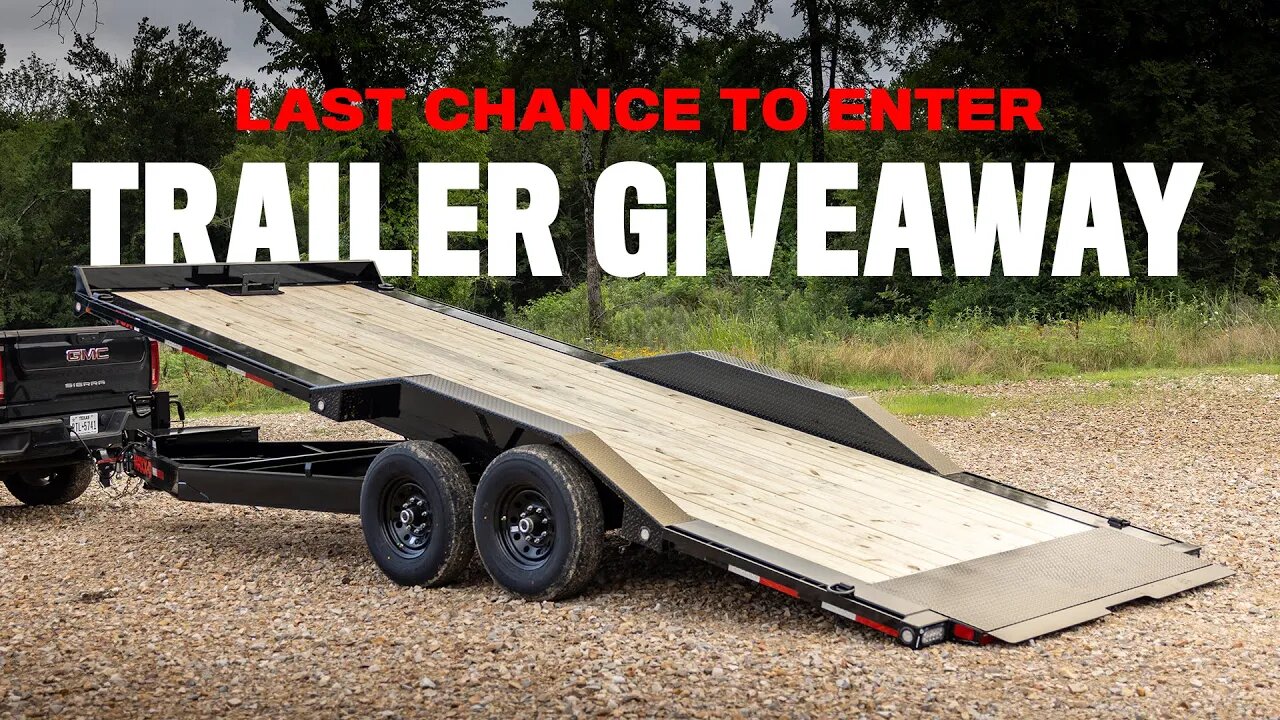 MAXX-D Power Tilt Trailer Giveaway - Final Chance To Enter