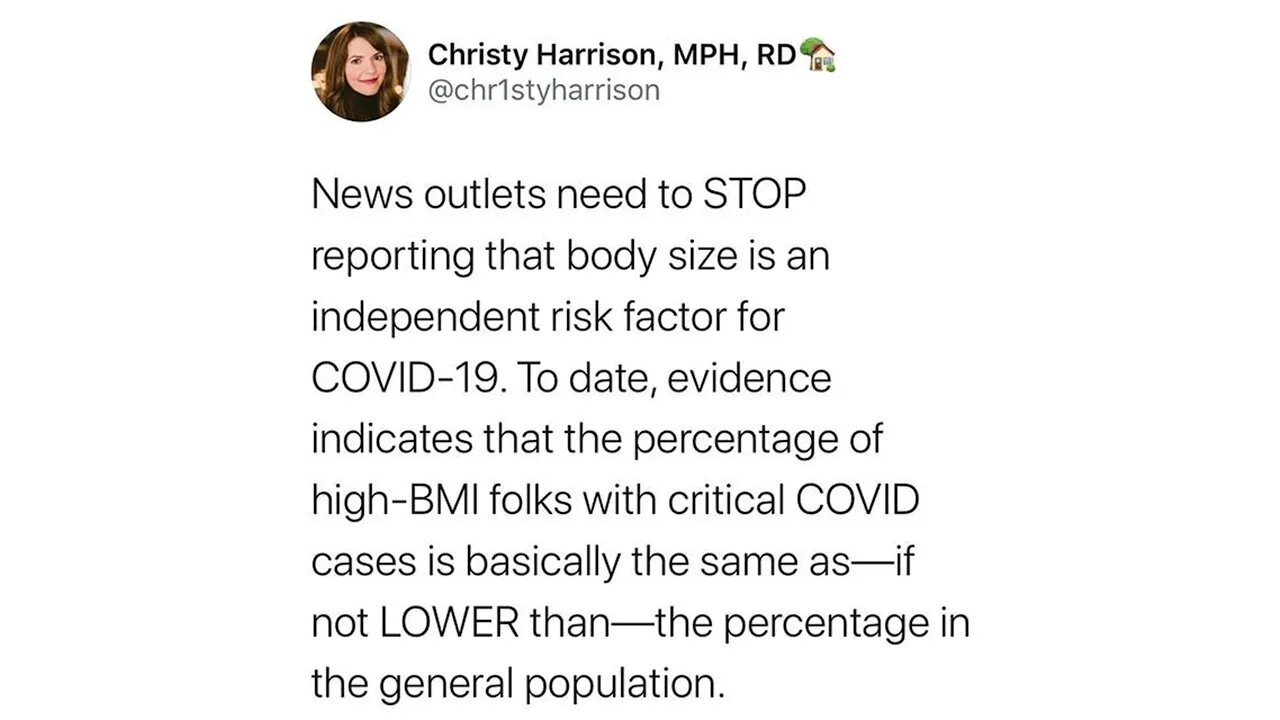Lindo Bacon and Christy Harrison Should Be Held Responsible