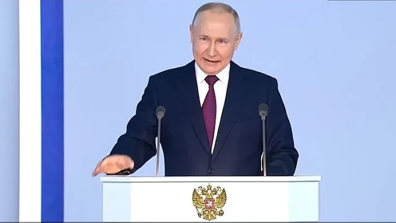 🔴Putin delivers key speech to Russian parliament (WATCH LIVE)