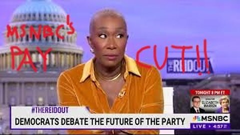 Joy Reid MUST Except Pay Cut or be FIRED!
