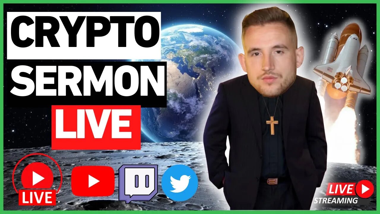 Crypto Sermon Live - Monday Crypto News #Pulsechain #Crypto