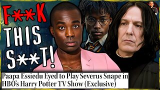 Severus Snape Race Swapped For HBO's DOOMED Harry Potter TV Show!