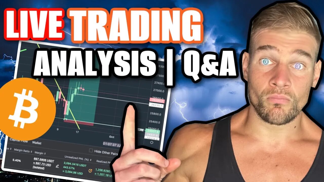 🔴 LIVE TRADING & ANALYSIS | HUGE WEEK AHEAD! | BITCOIN STOCKS FUTURES