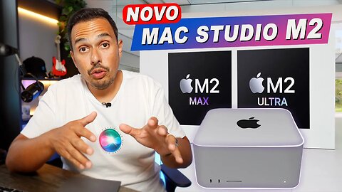 Novo MAC Studio, com Chip M2 Ultra! Novidades WWDC23