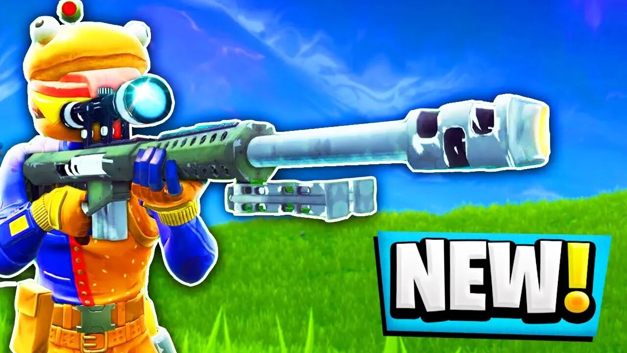 *NEW* "Heavy Sniper" GAMEPLAY in FORTNITE! - NEW GAMEMODE "Soaring 50's" UPDATE