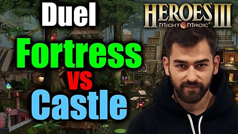 Fortress vs Castle | Gluhammer Heroes HotA 3 Multiplayer PL