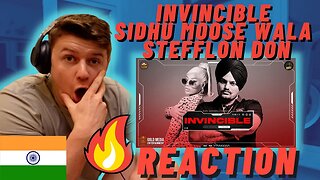 🇮🇳RIP SIDHU!! | INVINCIBLE | Sidhu Moose Wala | Stefflon Don l IRISH REACTION | Moosetape