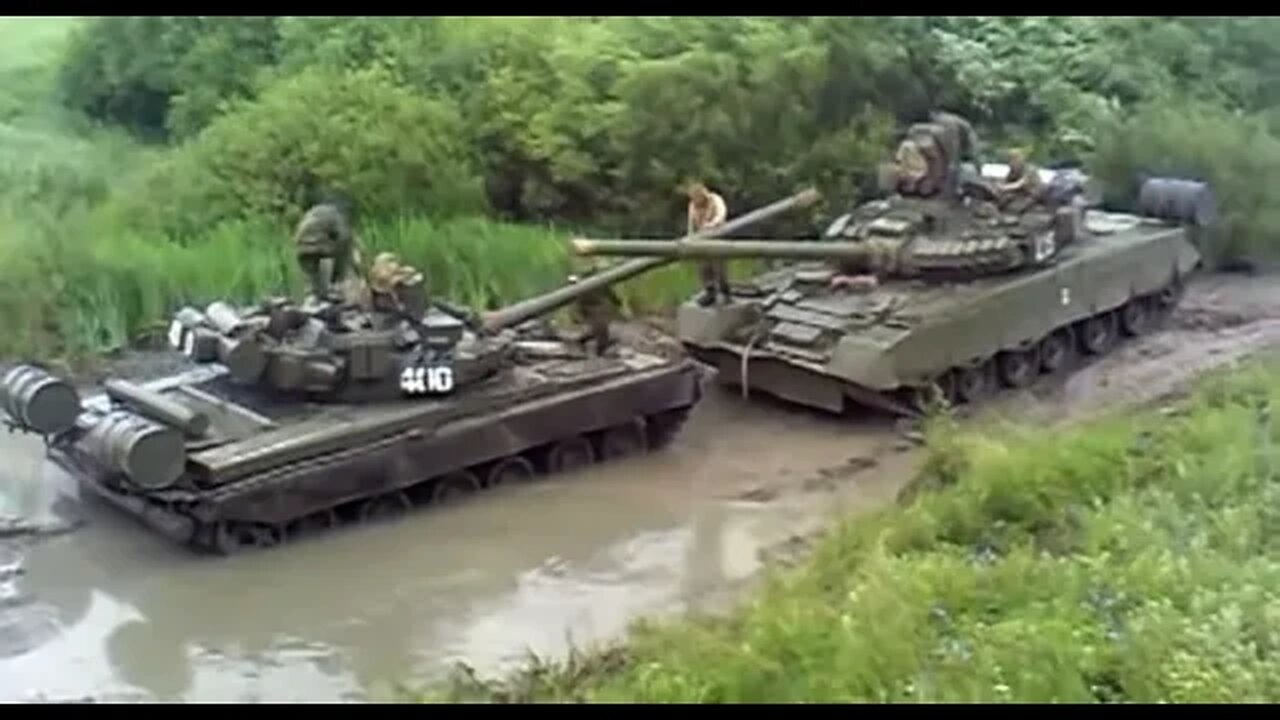 Ukrainian tanks