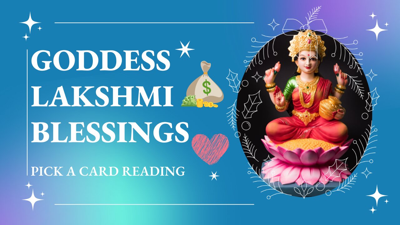 🌸GODDESS LAKSHMI🌸PICK A CARD READING #goddess #lakshmi #fortune #love #pickacard