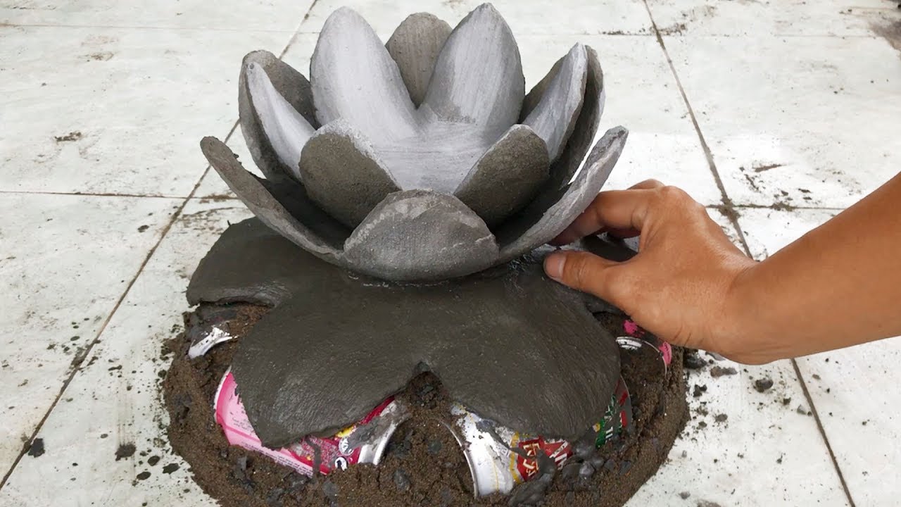 Amazing Cement Craft Idea