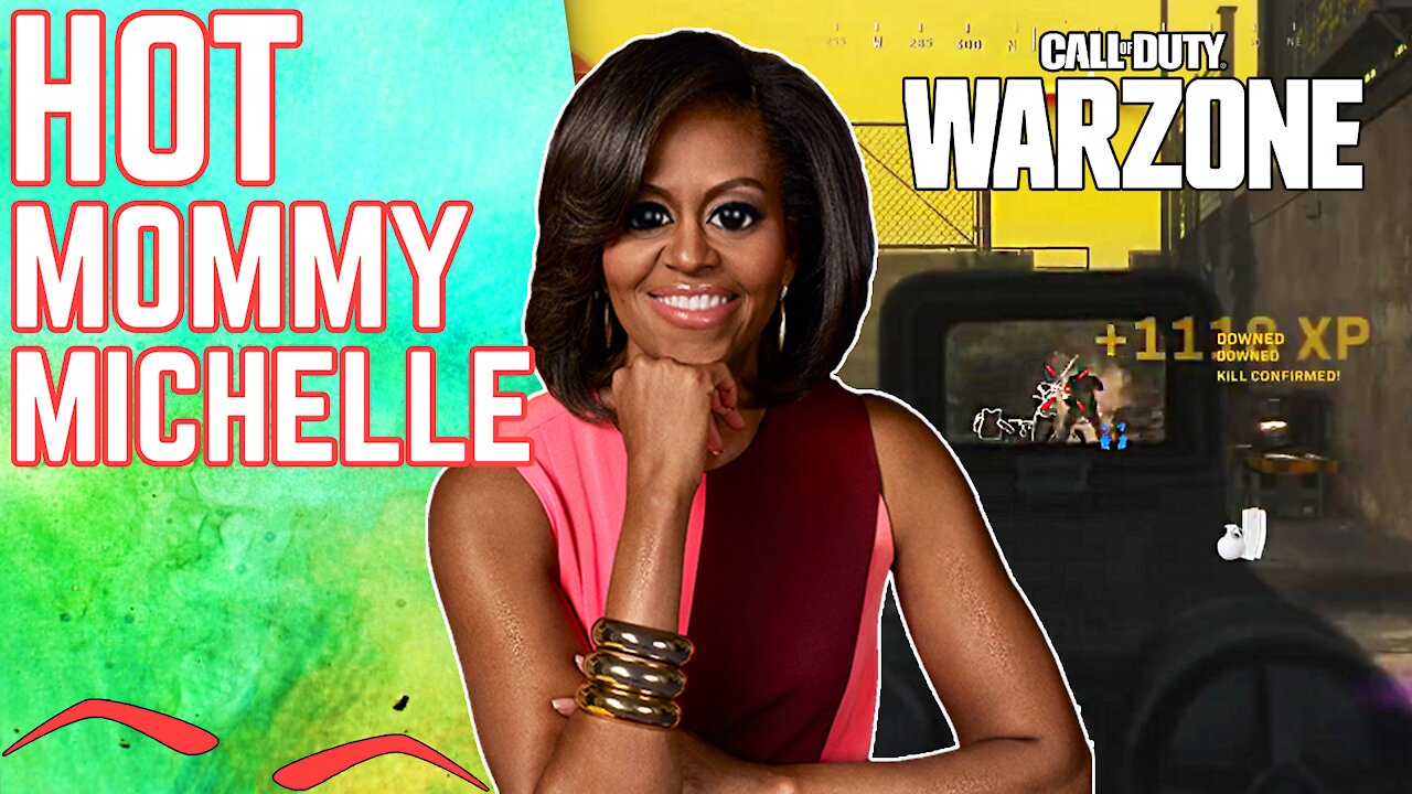 Call Of Duty Warzone but we simp for Michelle Obama