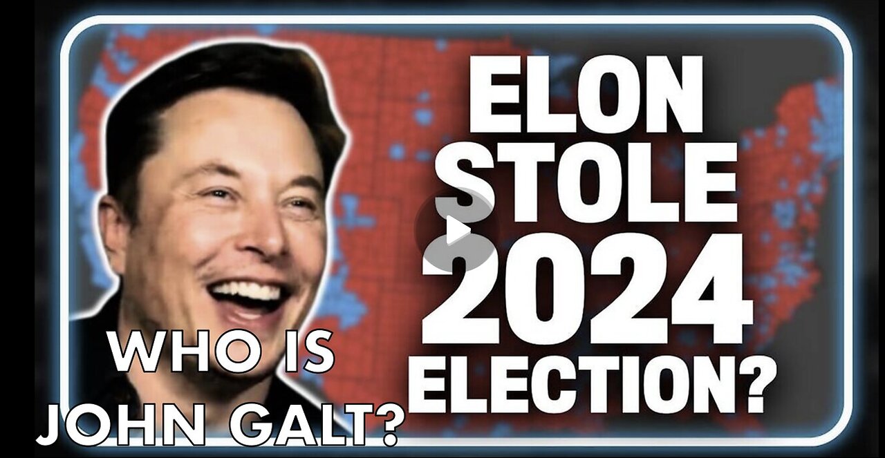 ALEX JONES INFOWARS W/ Leftists Are Claiming Elon Musk Stole The Election For Trump. JGANON, SGANON