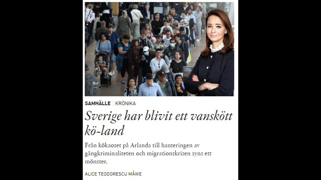 Sverige har blivit ett vanskött köland