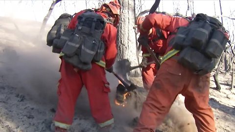 Hidden Heroes In California Fire: Inmate Firefighters