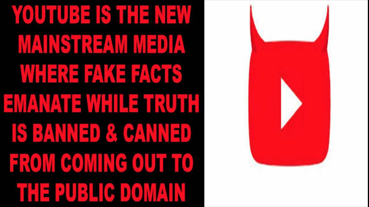 Ep.317 | YOUTUBE IS THE NEW MAINSTREAM MEDIA IN SHEEP CLOTHING FOR A SOCIALIST AGENDA