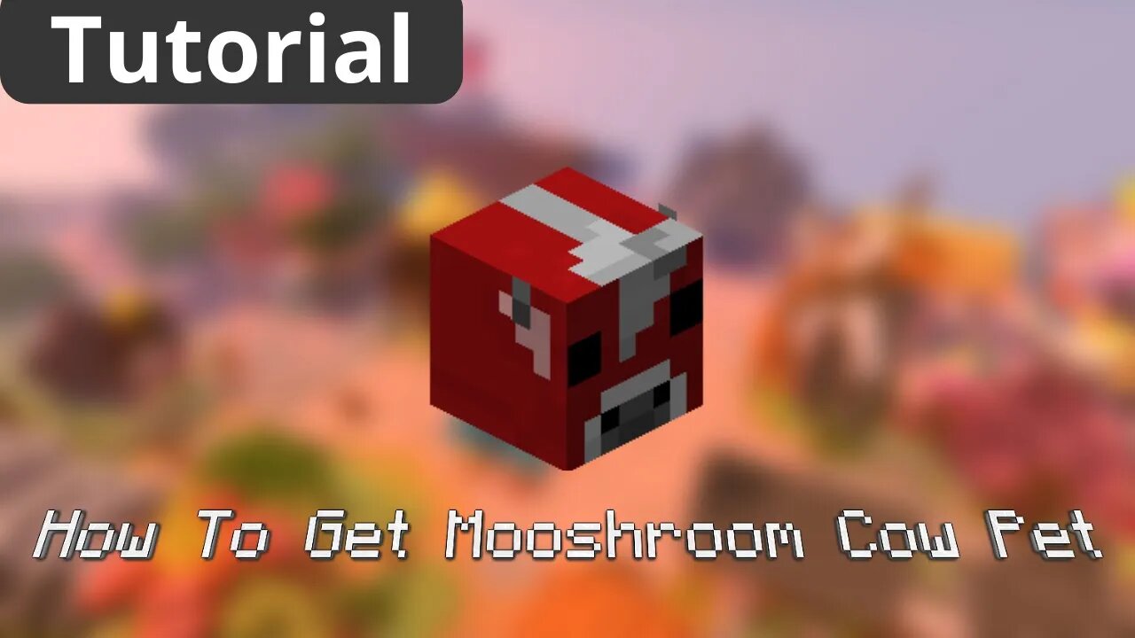 How To Get MOOSHROOM COW PET in Hypixel Skyblock