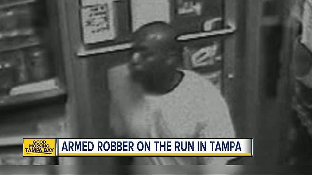 Detectives searching for robbery suspect stabbed by Sunoco gas station clerk