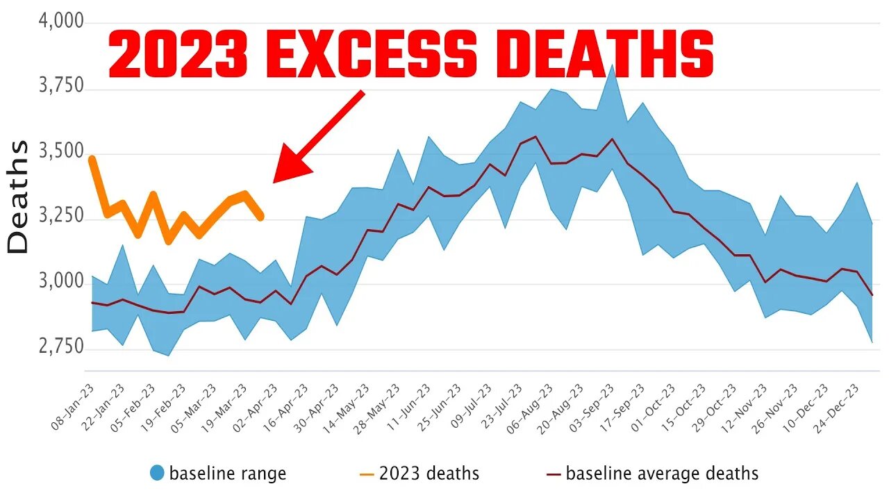 Excess Deaths Still Stubbornly High in Australia 2023