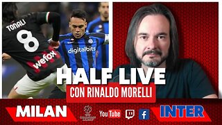 MILAN-INTER 🎙️ il commento al primo tempo di Champions League con Rinaldo Morelli | HALF LIVE