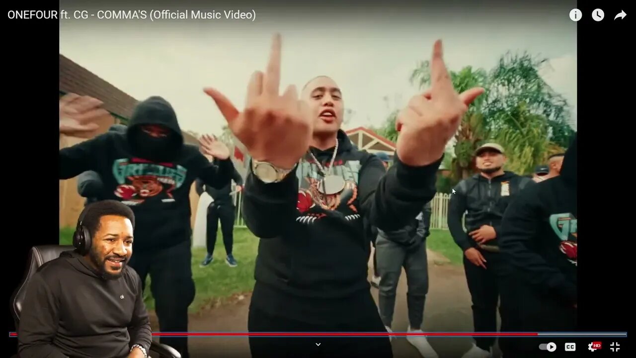 THEY BACK! | ONEFOUR ft CG - COMMAS (OFFICIAL MUSIC VIDEO) | REACTION!!!