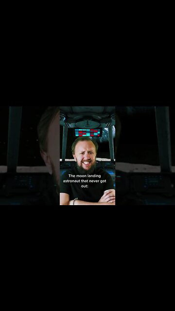 Moon landing astronaut that never go out