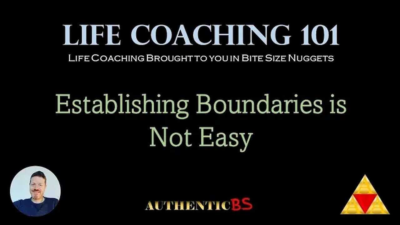 Life Coaching 101 - Establishing Boundaries is Not Easy #boundaries #takeyourpowerback #lifecoaching