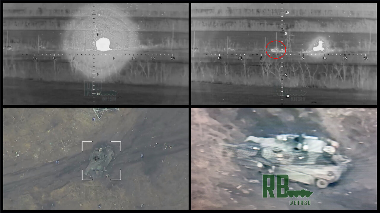 Berdychi area: Russian ATGM unit destroyed the third Ukrainian Abrams M1 tank