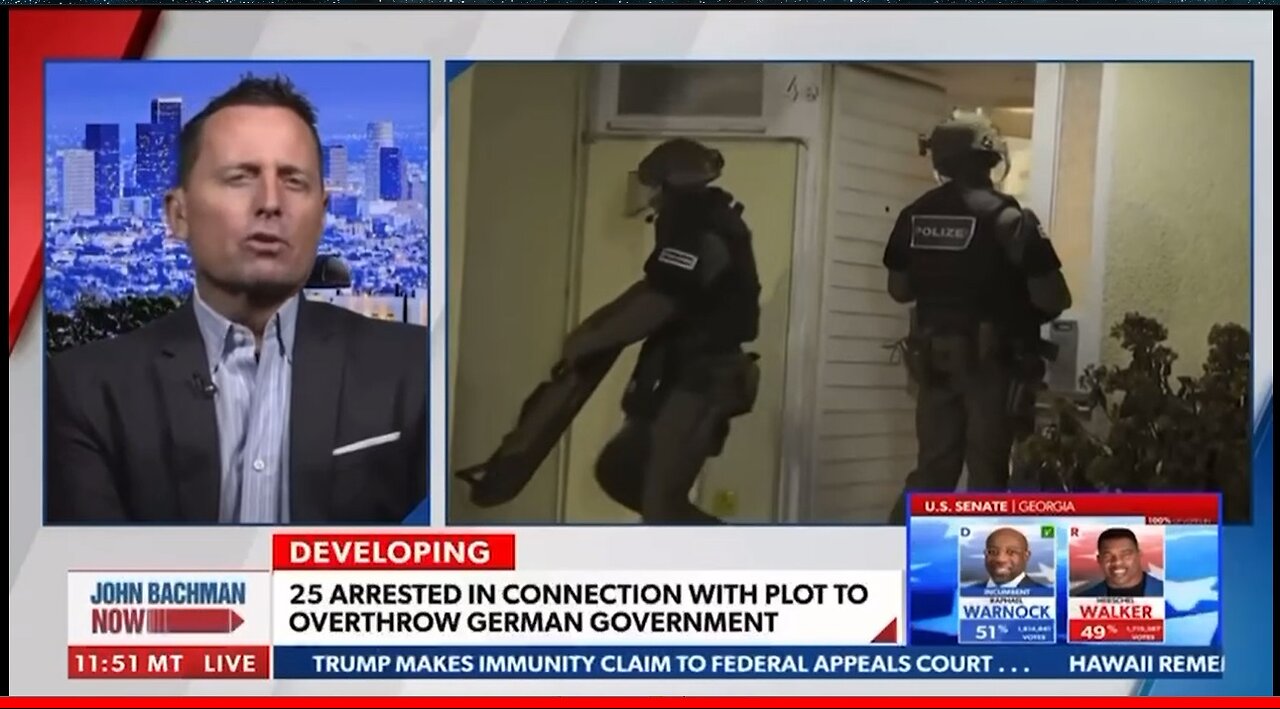 Ric Grennell very skeptical of German Government attempted overthrow