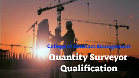 Quantity Surveyor Qualification