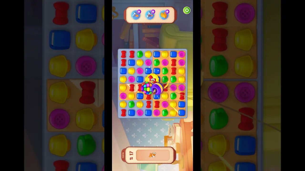 Shorts Playrix Homescapes Gameplay Walkthrough Level 11876